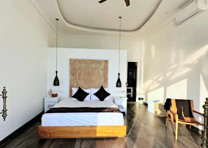 别墅 Stella Maris Oceanfront Retreat 蓝梦岛